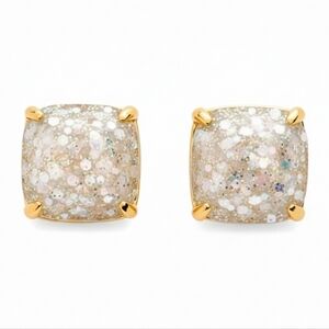 ♠️Kate Spade New York Glitter Square Stud Earrings ✨